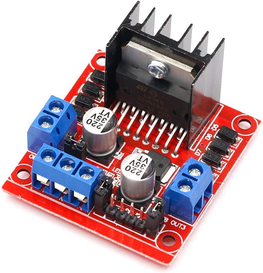 Motor Driver L298N - Плата контроллера привода двигателя L298N, двойной