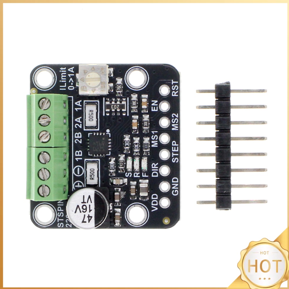 Motor Driver Module - Модуль управления шаговым двигателем STSPIN220, разрешение