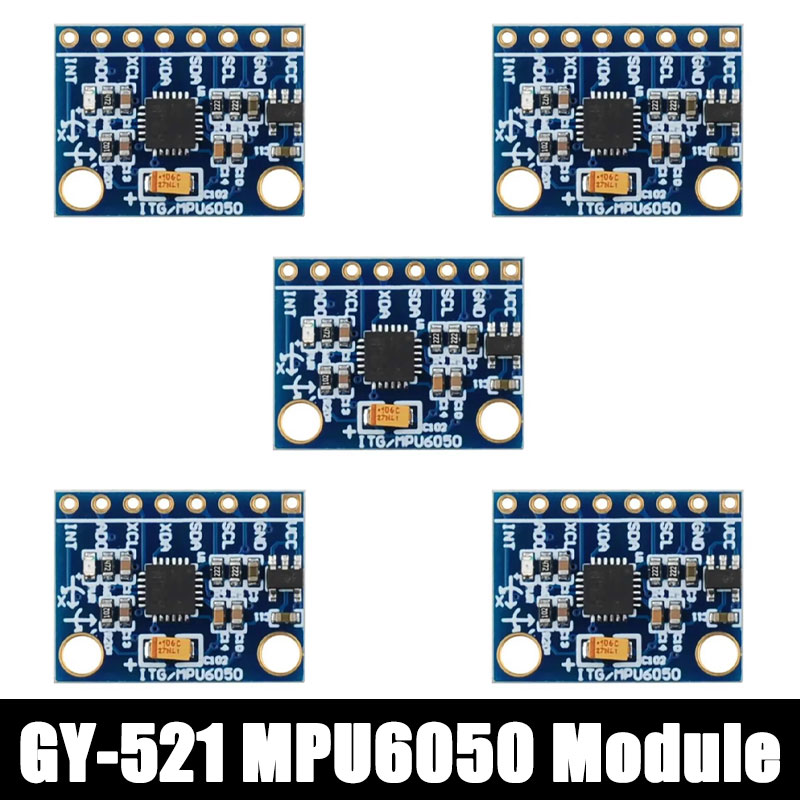 Accelerometer Mpu6050 - 1/5/10 шт. GY-521 MPU6050 3-осевой аналоговый
