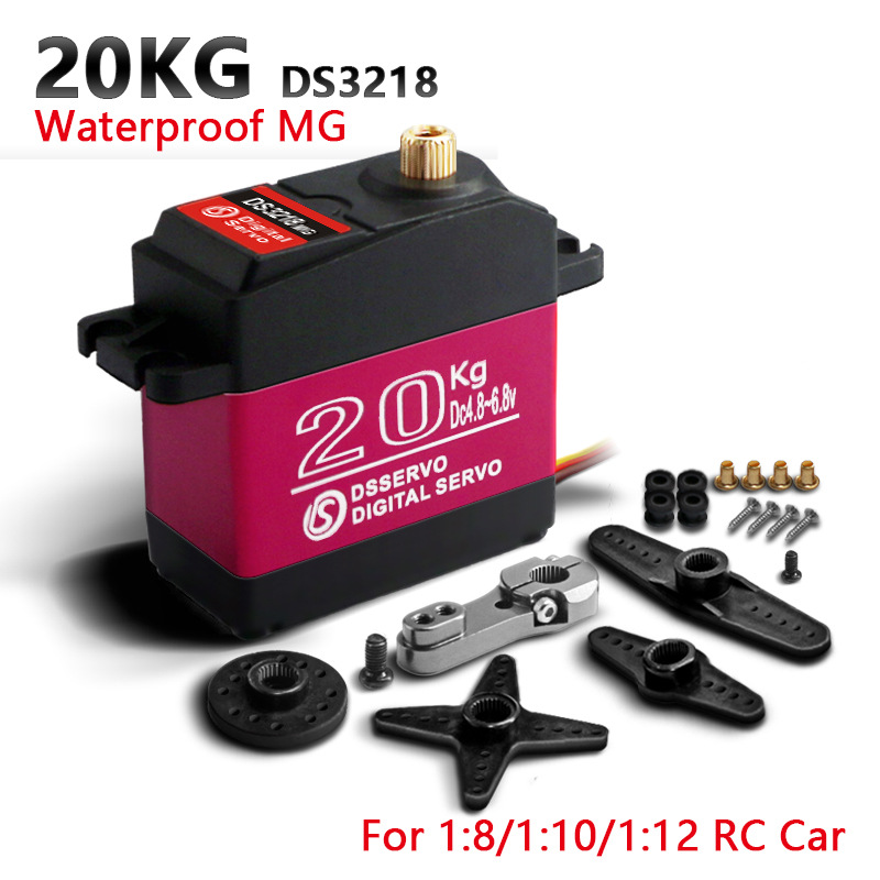 Robot Arm Metal - Цифровой сервопривод Dsservo Ds3218Mg, 20 кг,