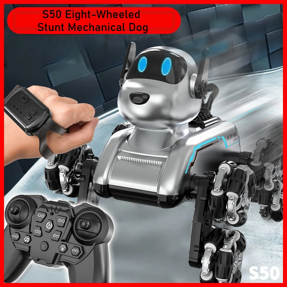Robot Wheel - S50 Интеллектуальный робот для собаки, чувствительная