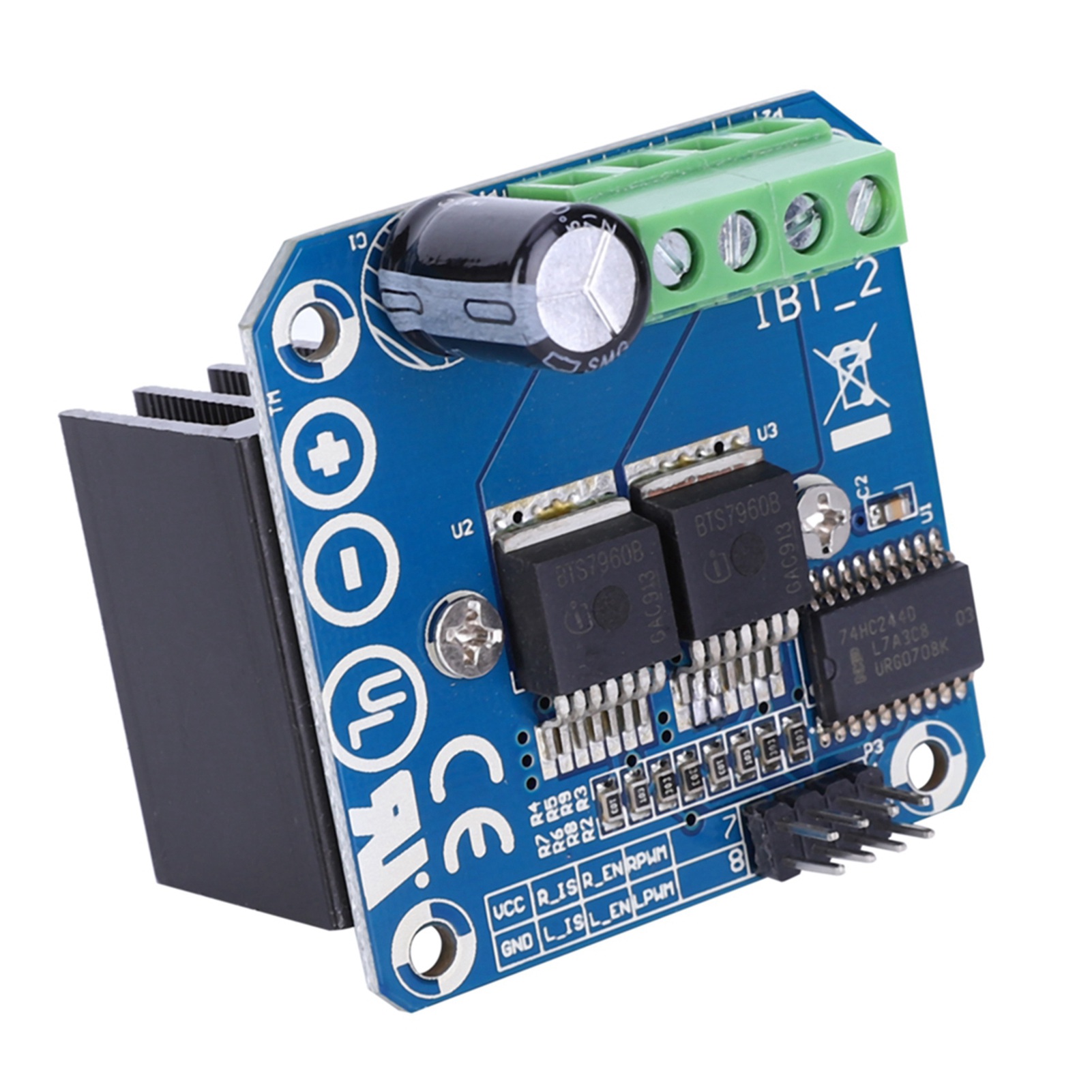 Motor Driver Module - Модуль привода двигателя высокой мощности для