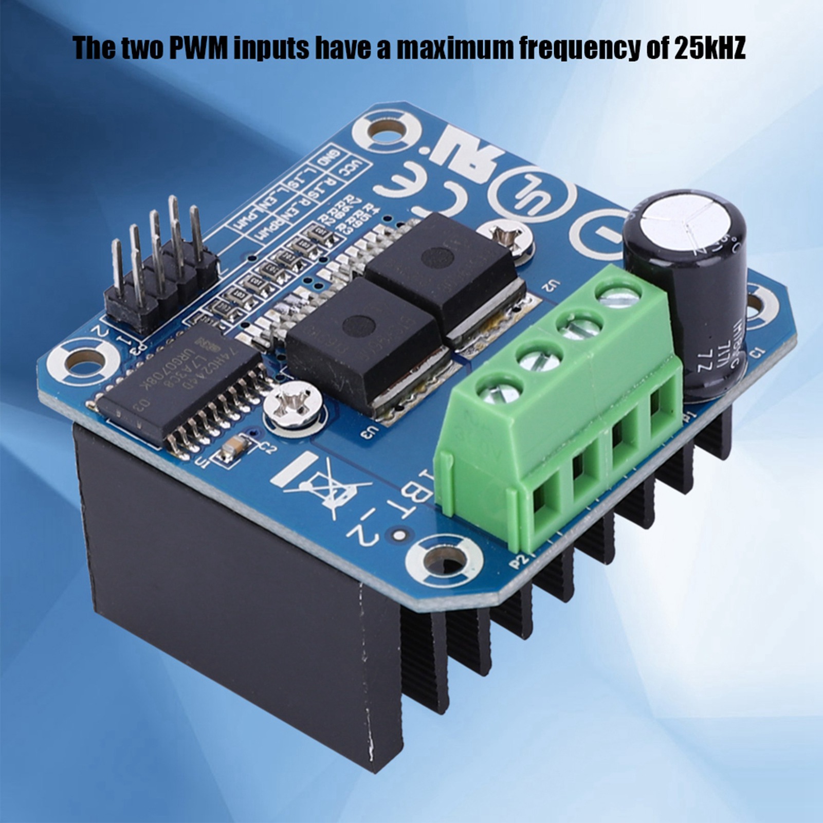 Motor Driver Module - Модуль управления двигателем BTS7960 43A, высокомощный