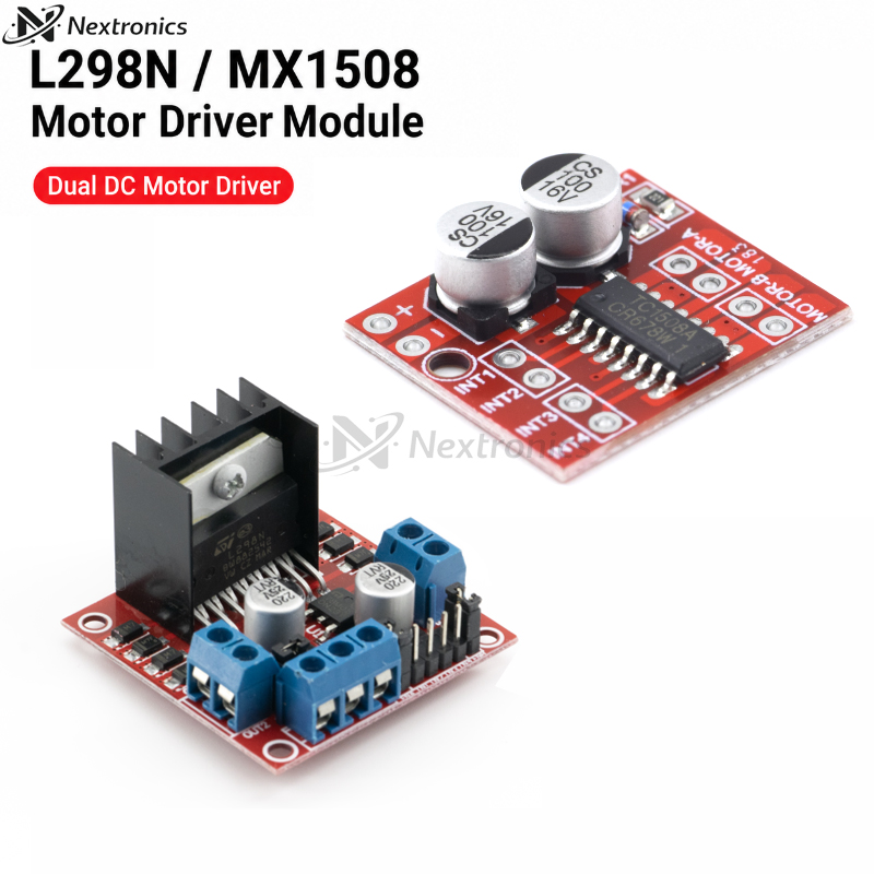 Motor Driver L298N - 1/3 шт. Модуль драйвера двигателя постоянного