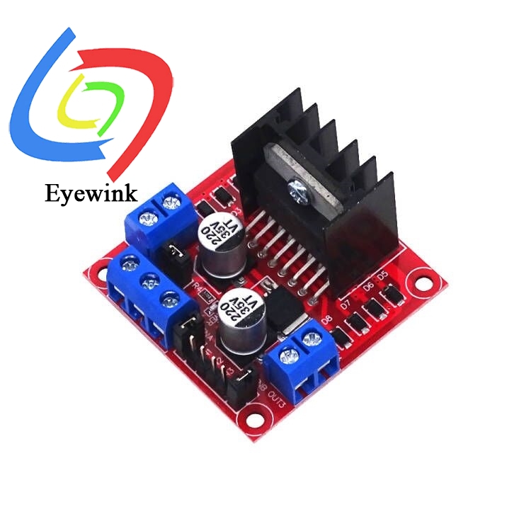 Motor Driver L298N - L298N Плата контроллера драйвера шагового двигателя,