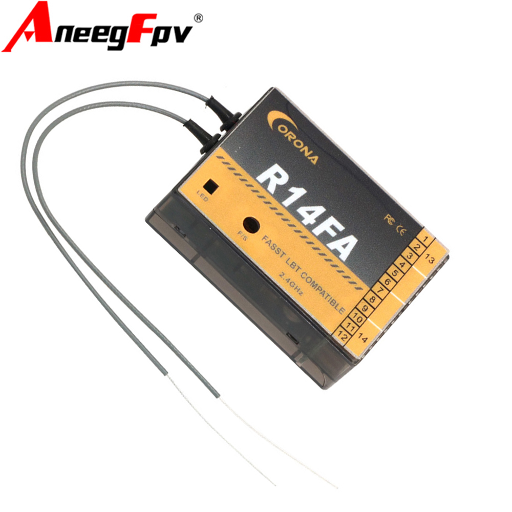 Micro Servo - Corona R14FA 14-канальный радиоуправляемый приемник для