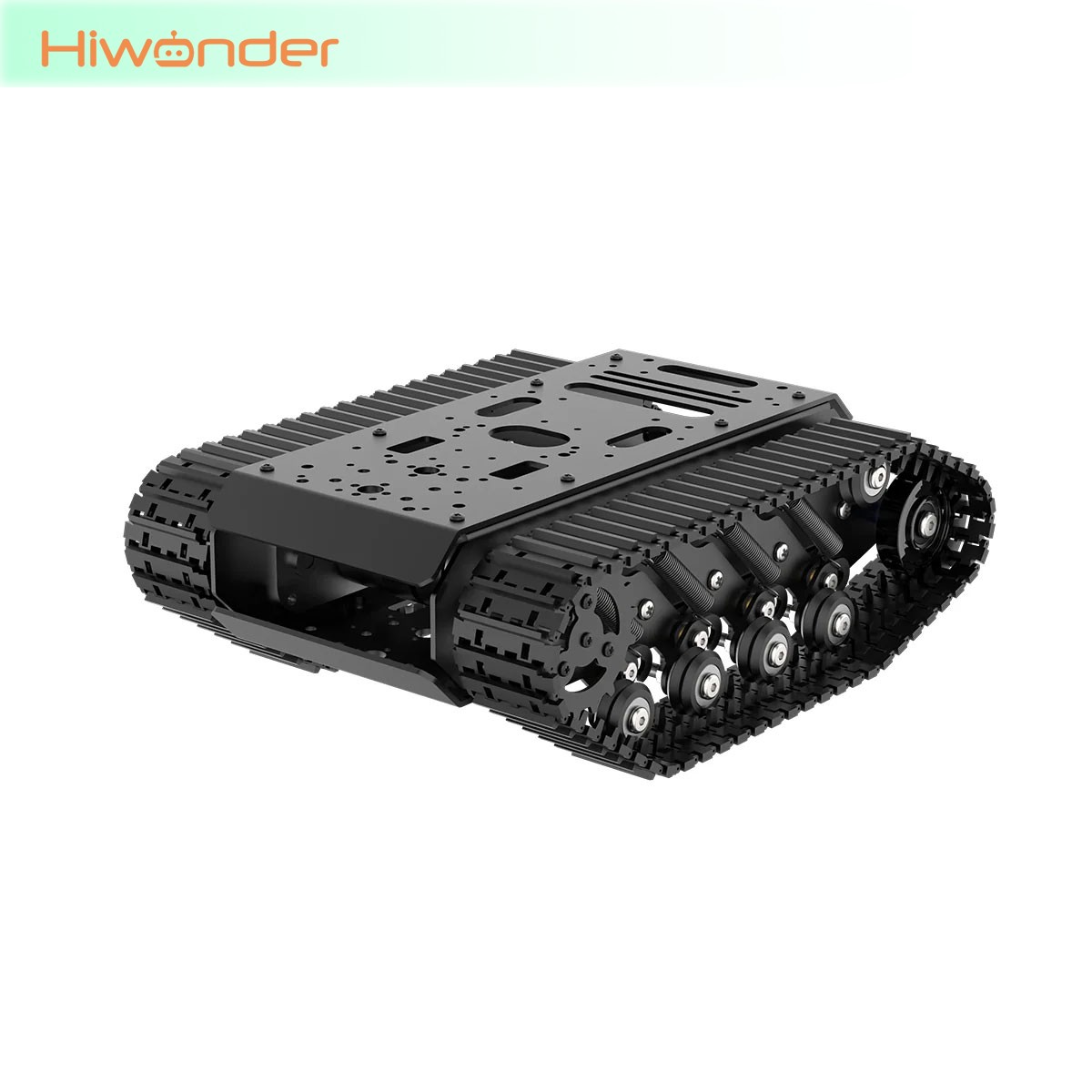 Tracked Robot Chassis - Гусеничное шасси робота-танка Hiwonder: однослойная/двухслойная версия,