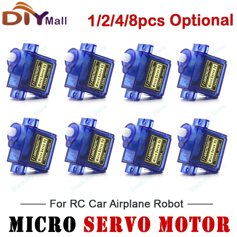 Micro Servo - TS90A 9G микро сервопривод 180-градусный аналоговый