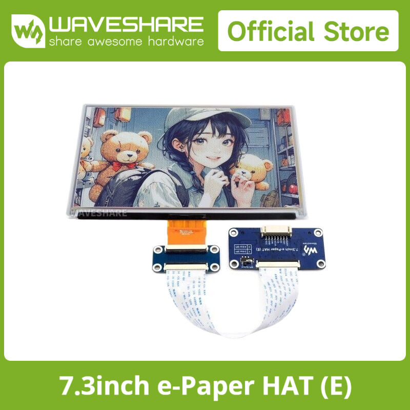 Stm32 Robot - Waveshare 7,3-дюймовый 6-цветный дисплей для электронной