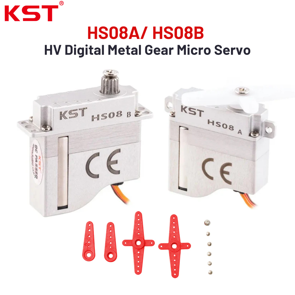 Micro Servo - Цифровой микро-сервопривод KST HS08A / HS08B