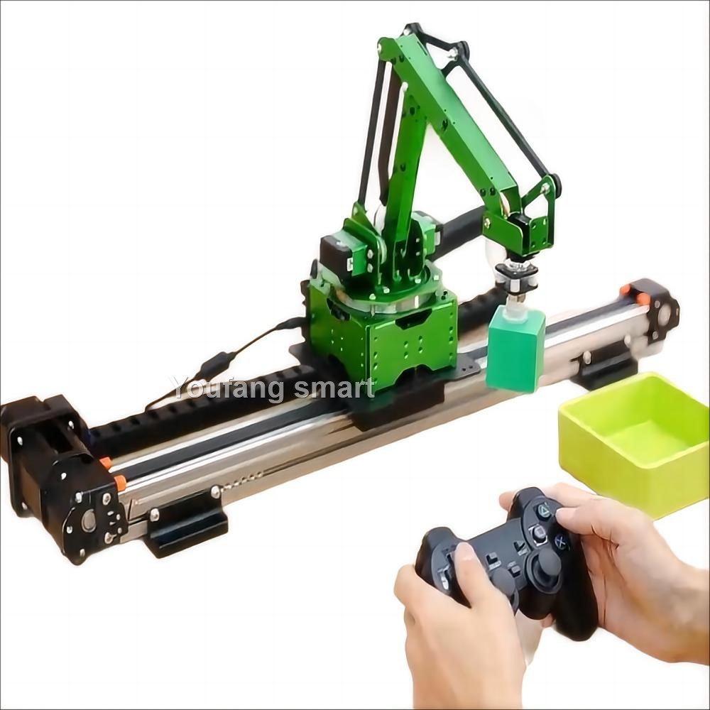 Robot Arm Kit - 5-осевой робот-манипулятор с направляющими на присоске,