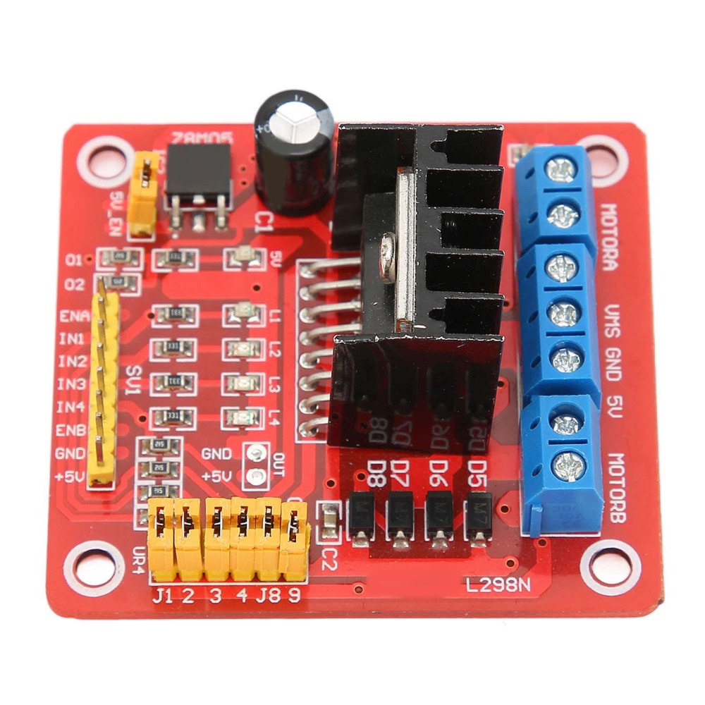 Модуль драйвера шагового двига – обзор и цена Motor Driver L298N
