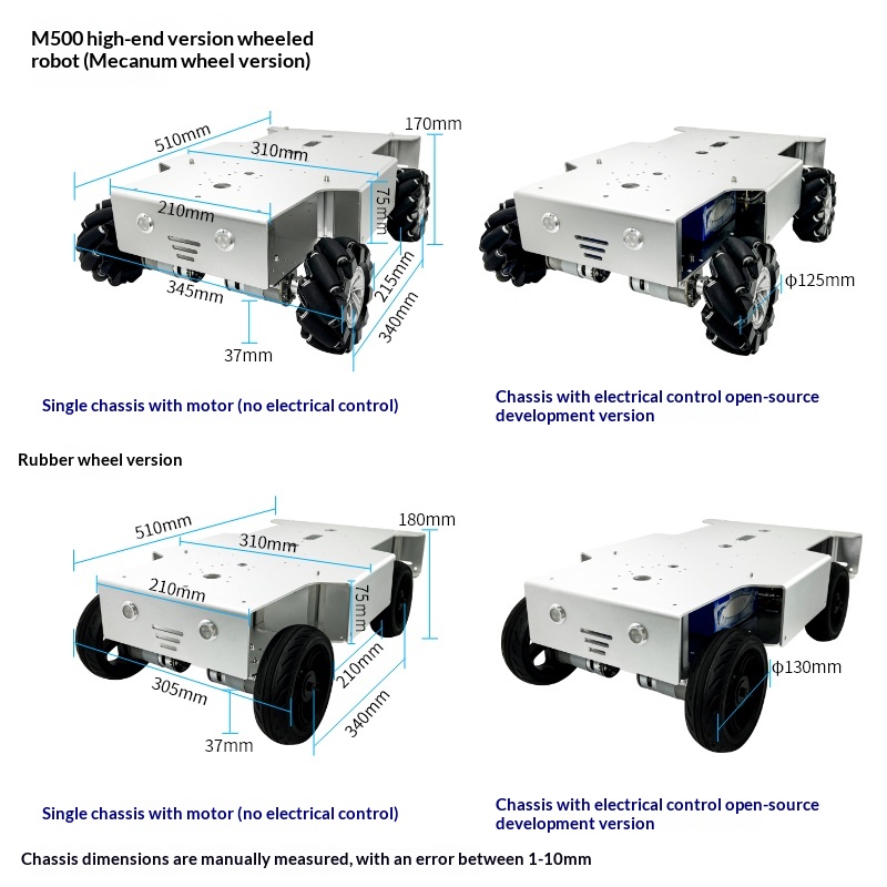 Высокопроизводительный колесны – обзор и цена Tracked Robot Chassis