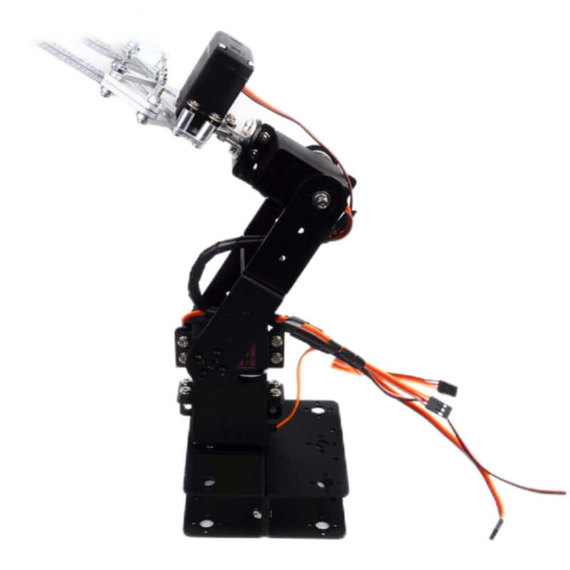 Механическая рука MG996 с 4 ст – обзор и цена Robot Arm Kit