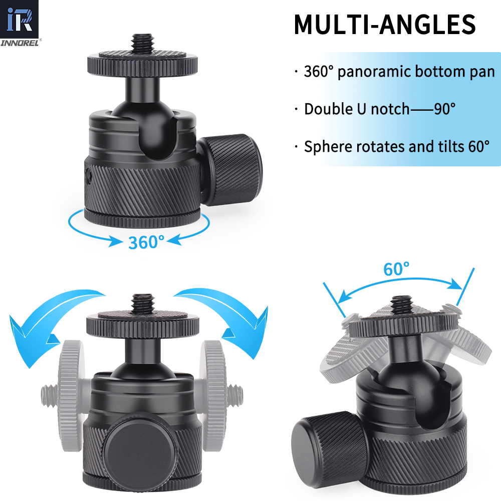 Мини-шаровая головка-INNOREL C – обзор и цена Pan Tilt Bracket