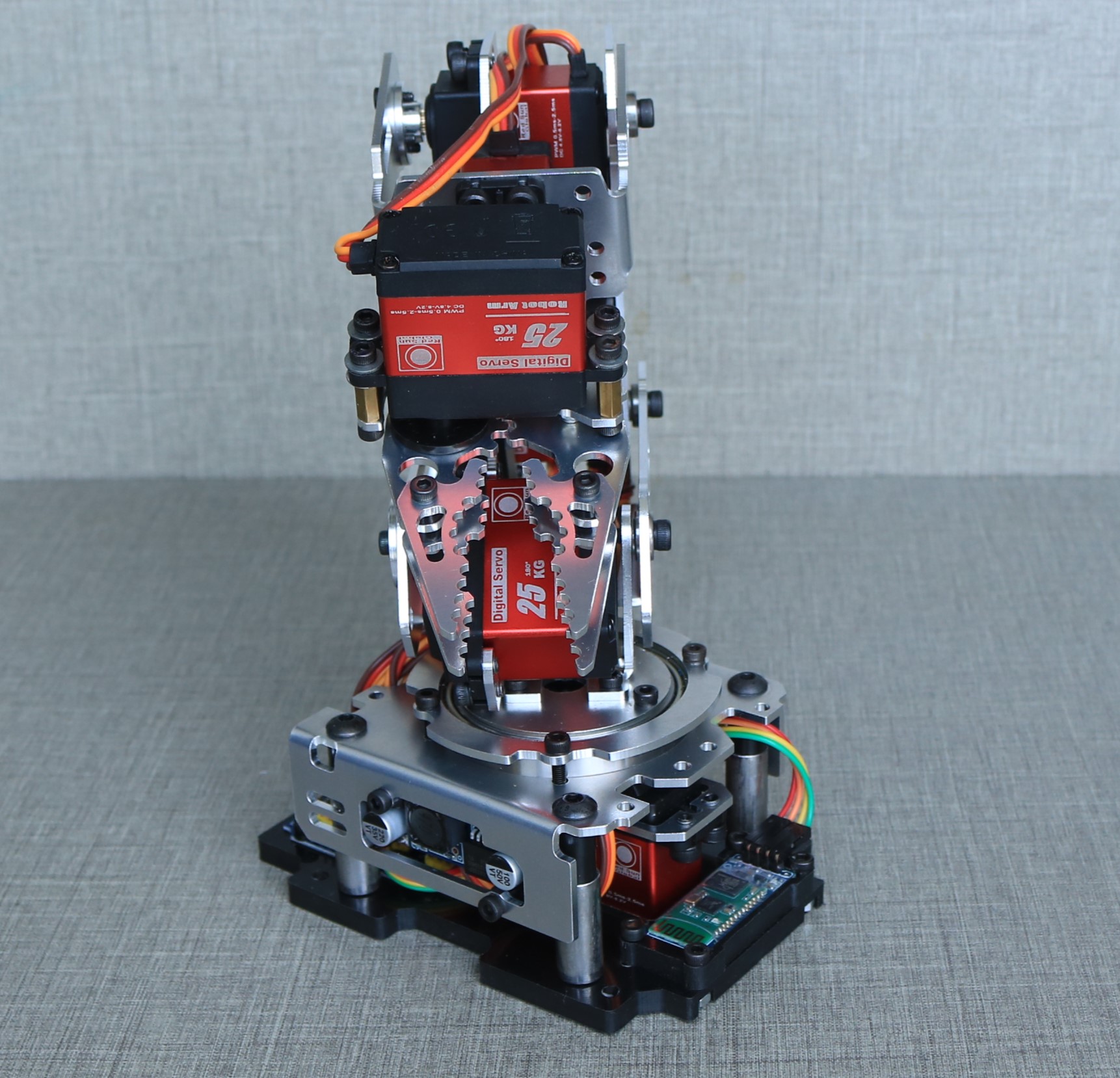 6-осевой металлический роботиз – обзор и цена Robot Arm Kit
