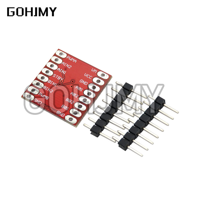 TB6612 DRV8833 Драйвер двойног – обзор и цена Motor Driver L298N