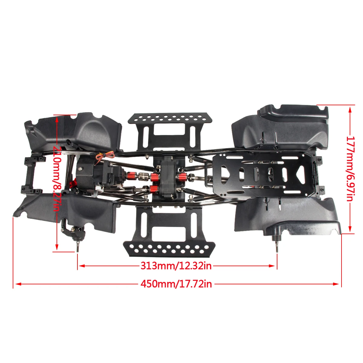 1/10 комплект шасси на гусенич – обзор и цена Robot Car Kit