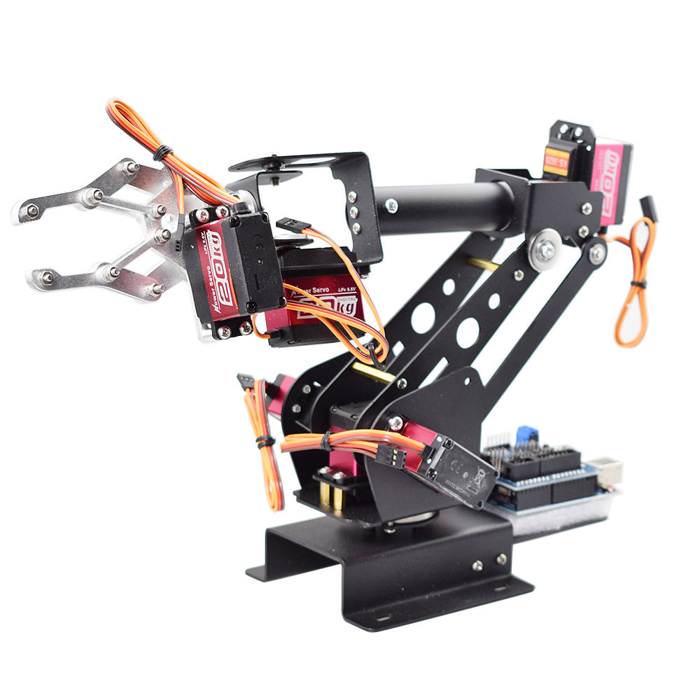 Программируемый роботизированн – обзор и цена Robot Arm Metal
