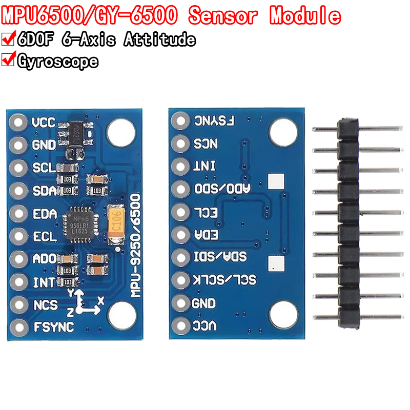 IIC I2C SPI MPU6500 MPU-6500 6 – обзор и цена Accelerometer Mpu6050