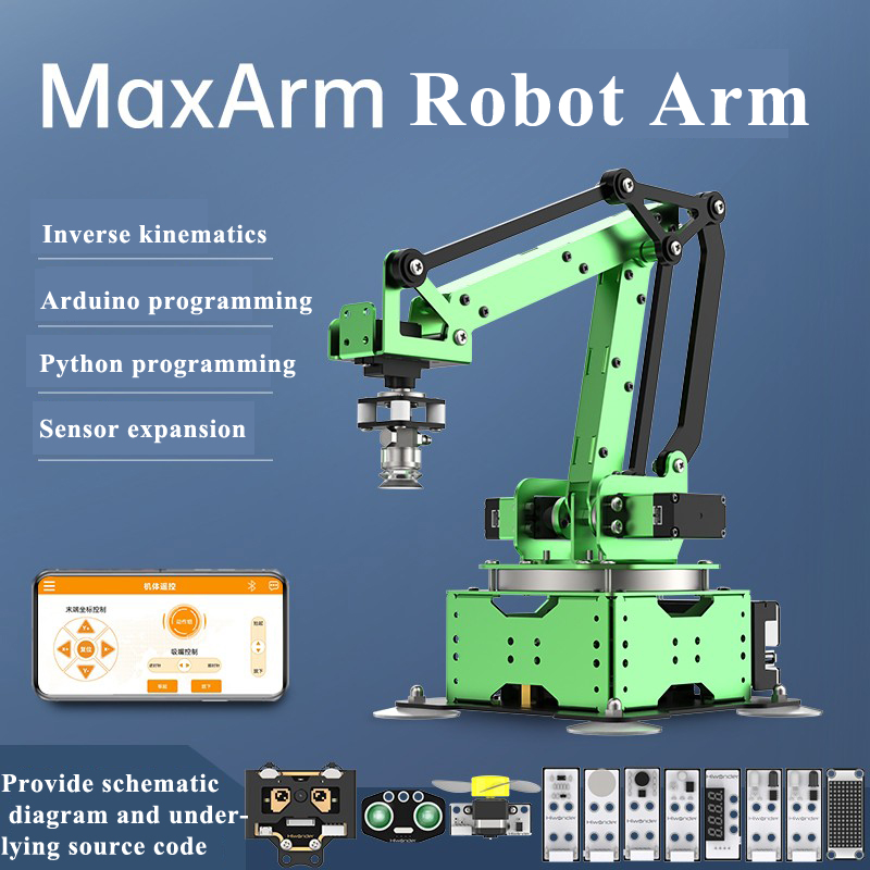 Hiwonder 5-осевой робот Arm Ma – обзор и цена Robot Arm Kit