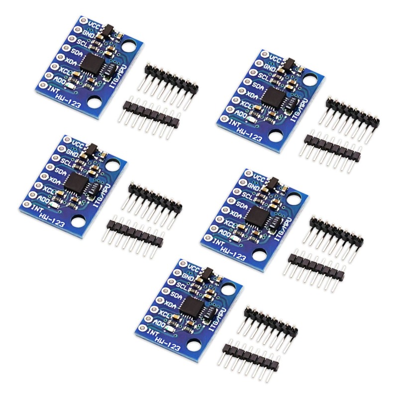 5 шт. GY-521 MPU-6050 MPU6050  – обзор и цена Accelerometer Mpu6050