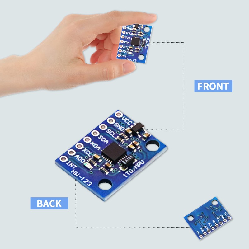 5 шт. GY-521 MPU-6050 MPU6050  – обзор и цена Accelerometer Mpu6050