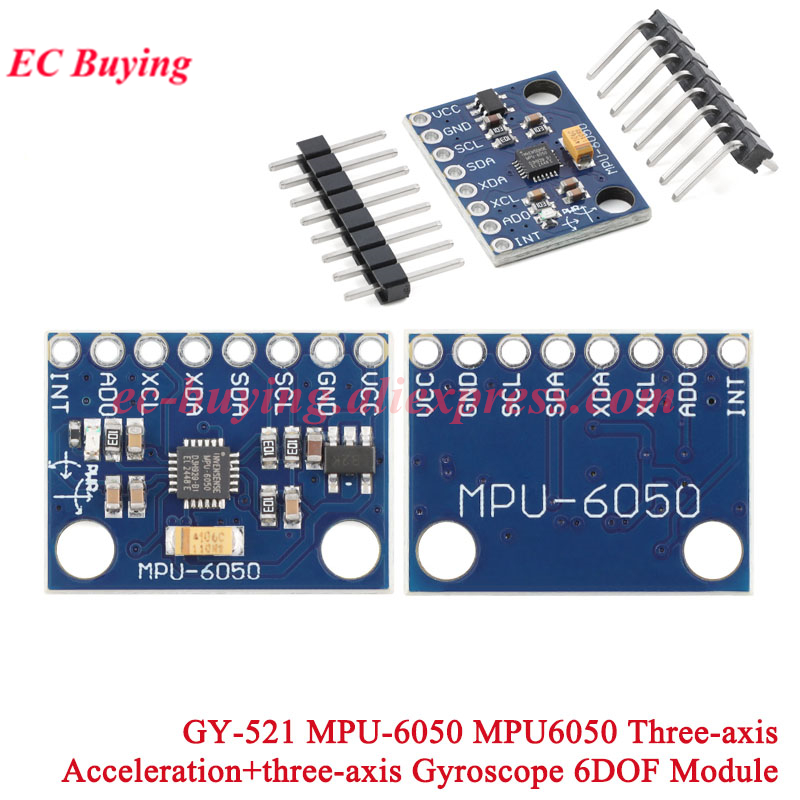 1-10 шт. GY-521 MPU-6050 MPU60 – обзор и цена Accelerometer Mpu6050