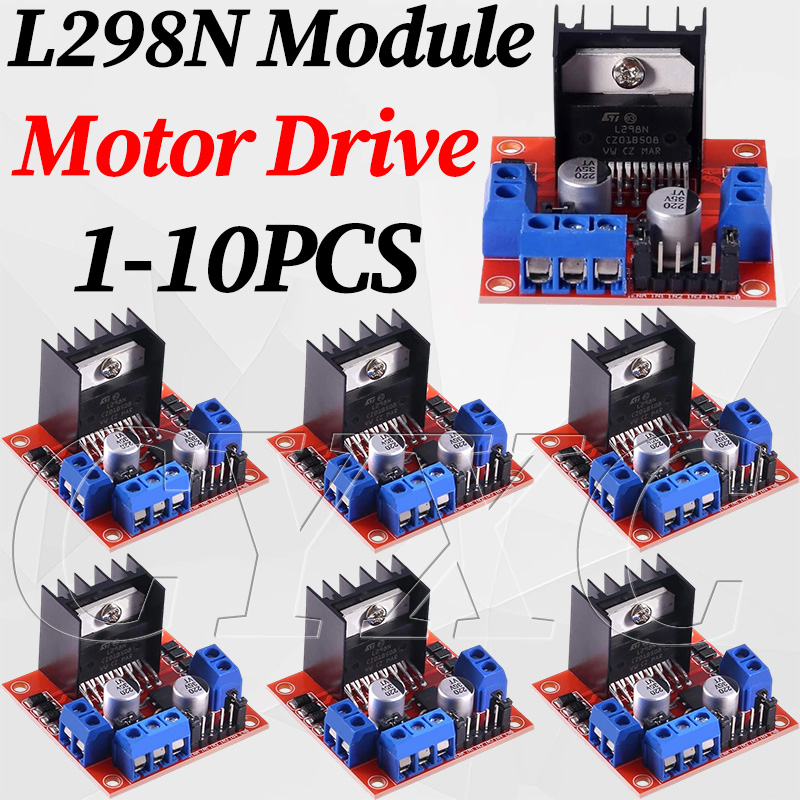 1-10 шт. L298N плата контролле – обзор и цена Motor Driver L298N