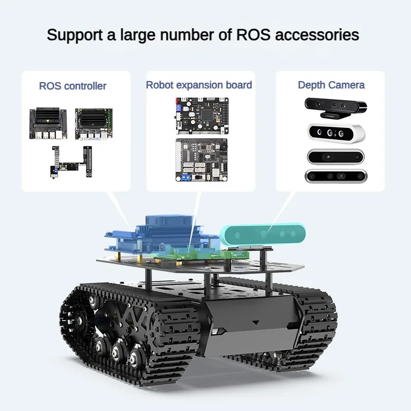 Комплект для сборки робота-тан – обзор и цена Robot Chassis