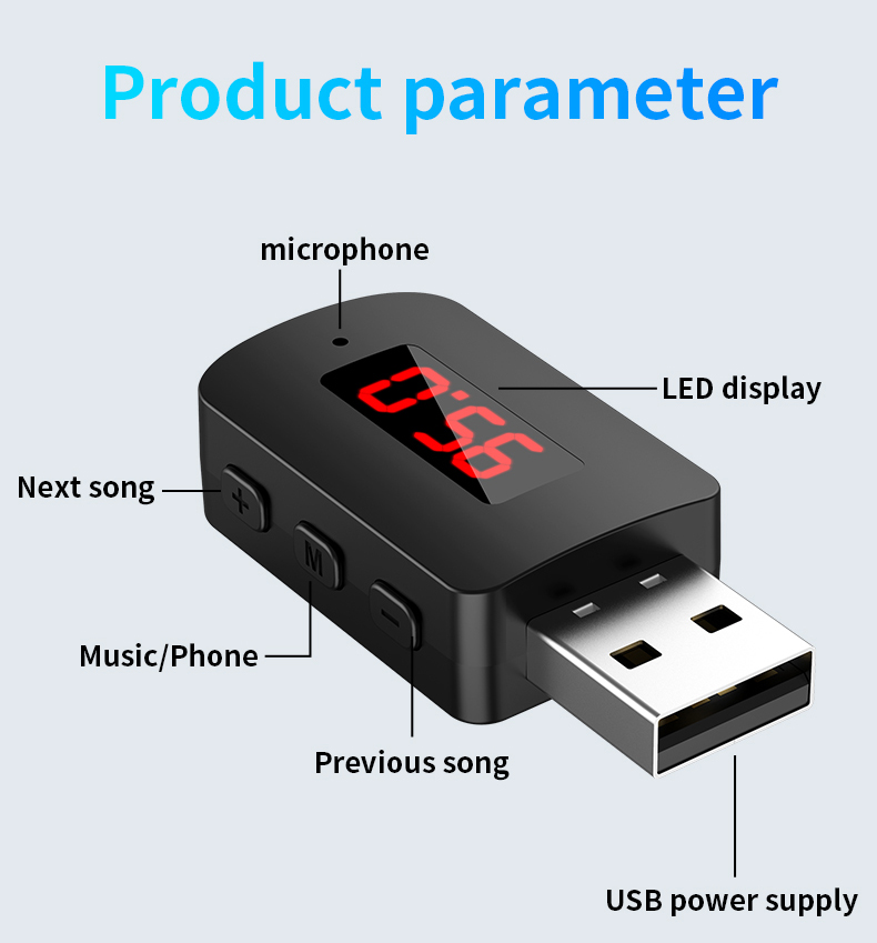 Bluetooth 5.4 Мини-USB-приемни – обзор и цена Robot Bluetooth Car