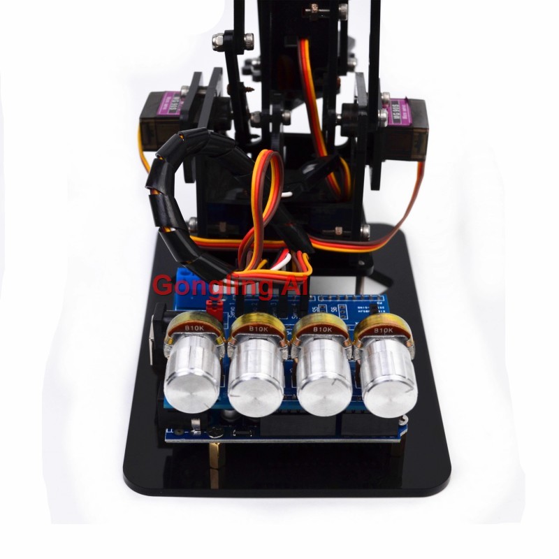 Набор для сборки робота-манипу – обзор и цена Robot Arm Kit