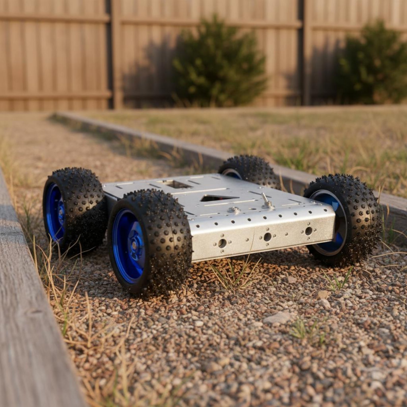 Умное шасси для автомобиля 4WD – обзор и цена Robot Chassis