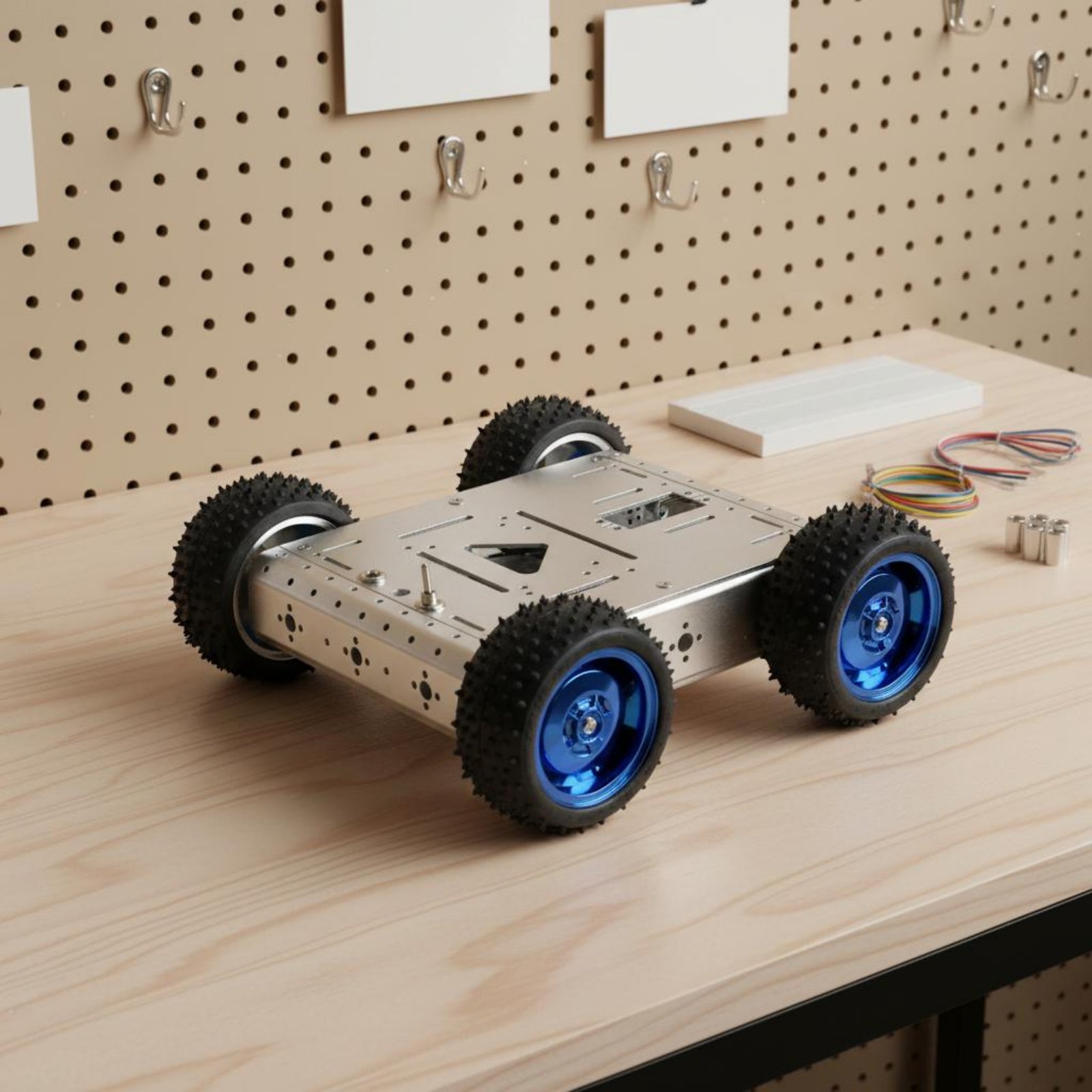 Умное шасси для автомобиля 4WD – обзор и цена Robot Chassis