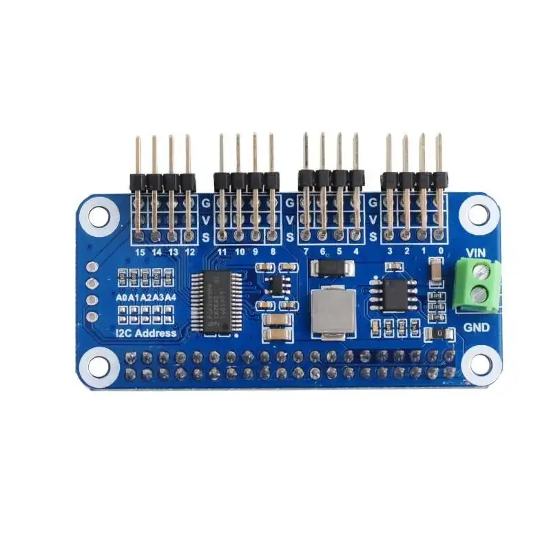16-канальный модуль драйвера с – обзор и цена Motor Driver Module