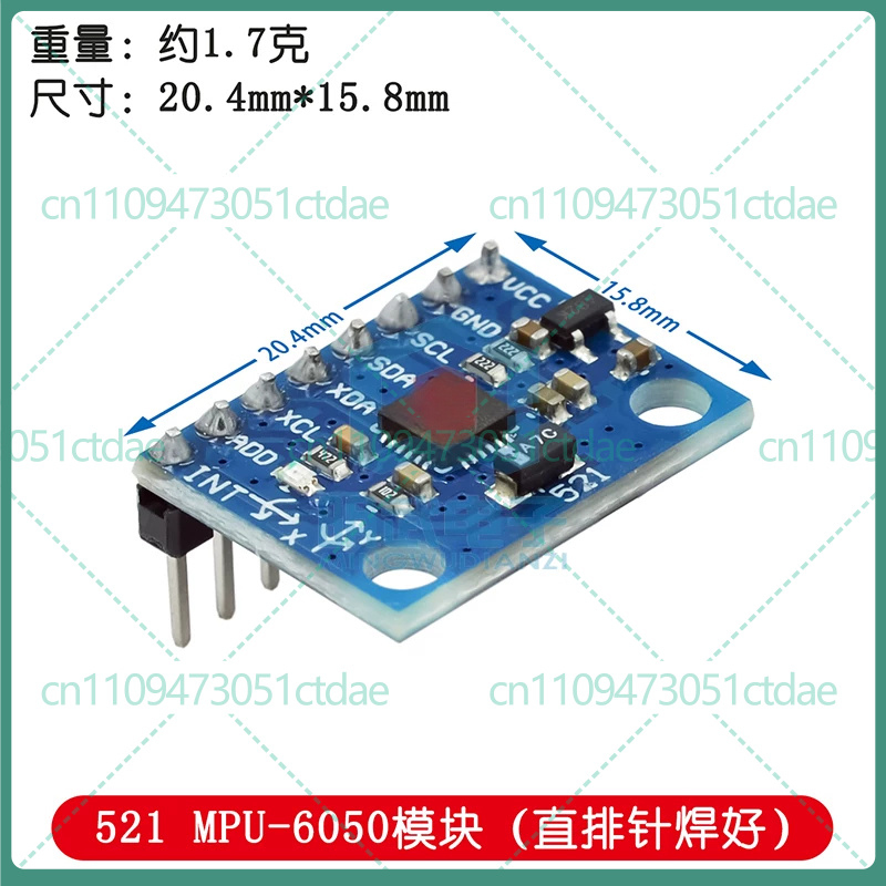 5-25 шт. для модуля датчика ак – обзор и цена Accelerometer Mpu6050