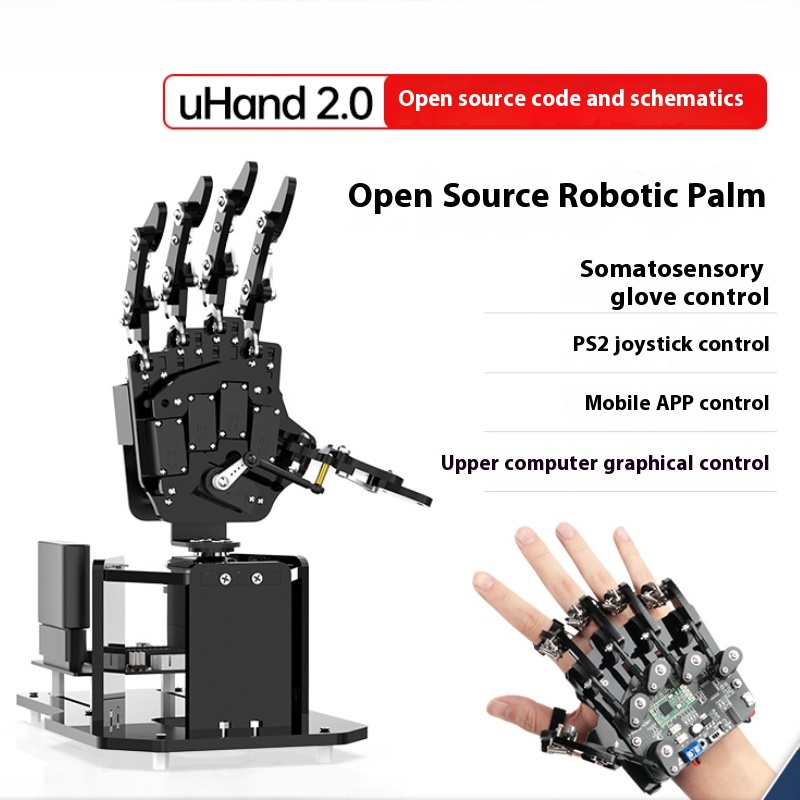 Bionic Robotic Hand Palm UHand – обзор и цена Robot Arm Metal