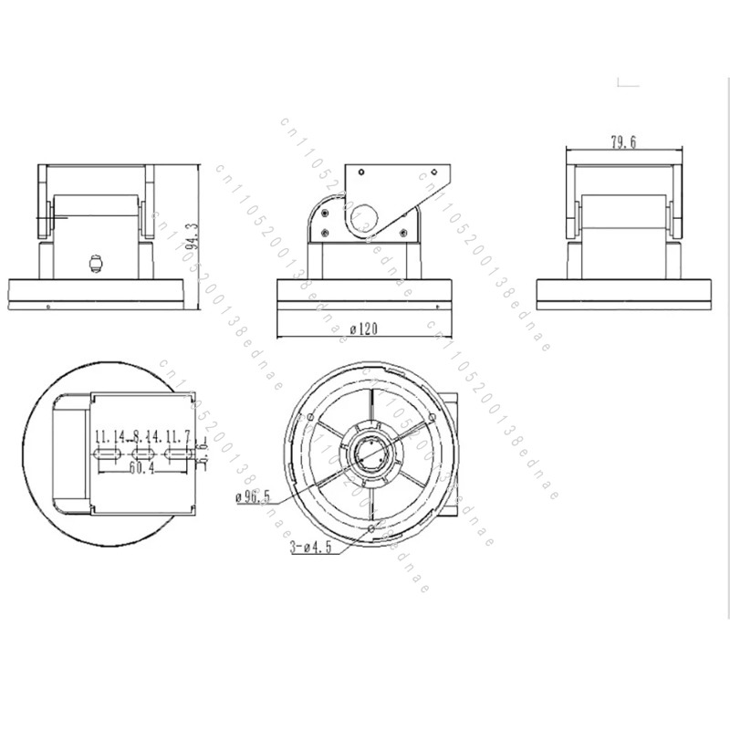 Кронштейн RS485 для электричес – обзор и цена Pan Tilt Bracket