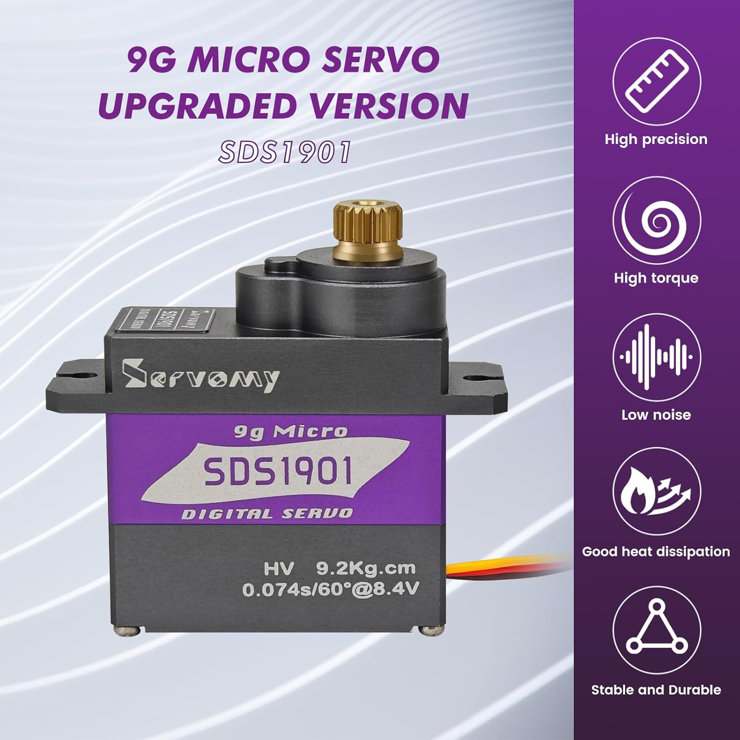 SERVOMY-SDS1901 Цифровой 9G ми – обзор и цена Sg90 Servo