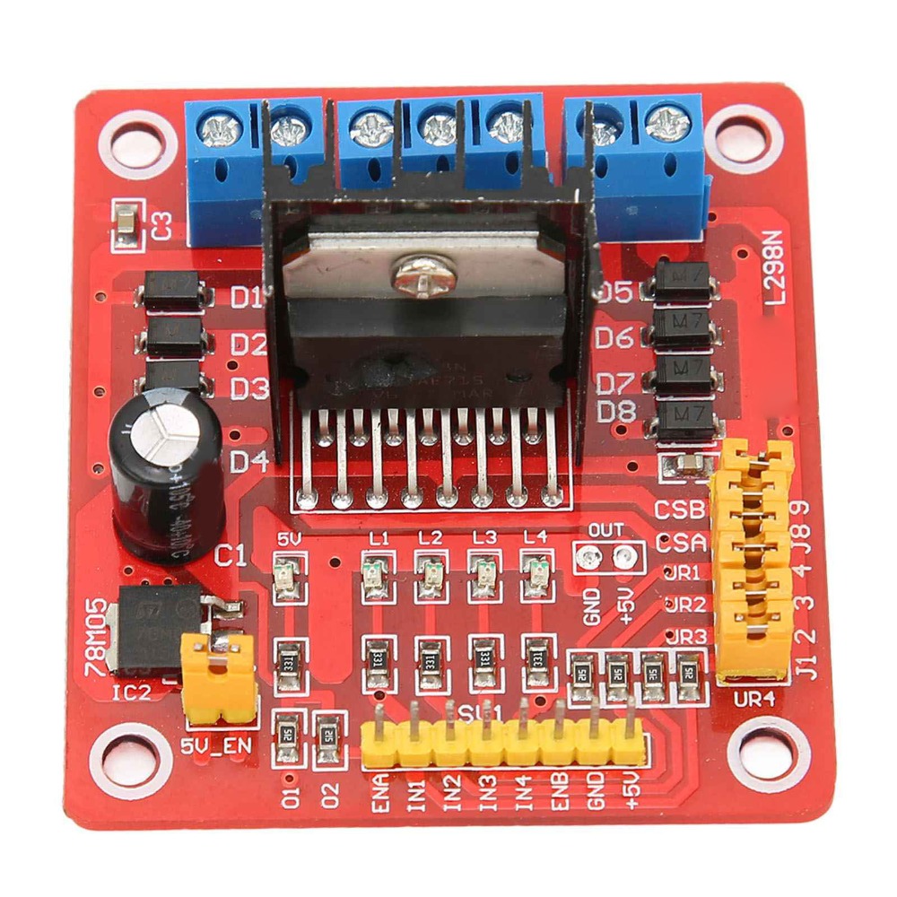 Модуль драйвера шагового двига – обзор и цена Motor Driver L298N