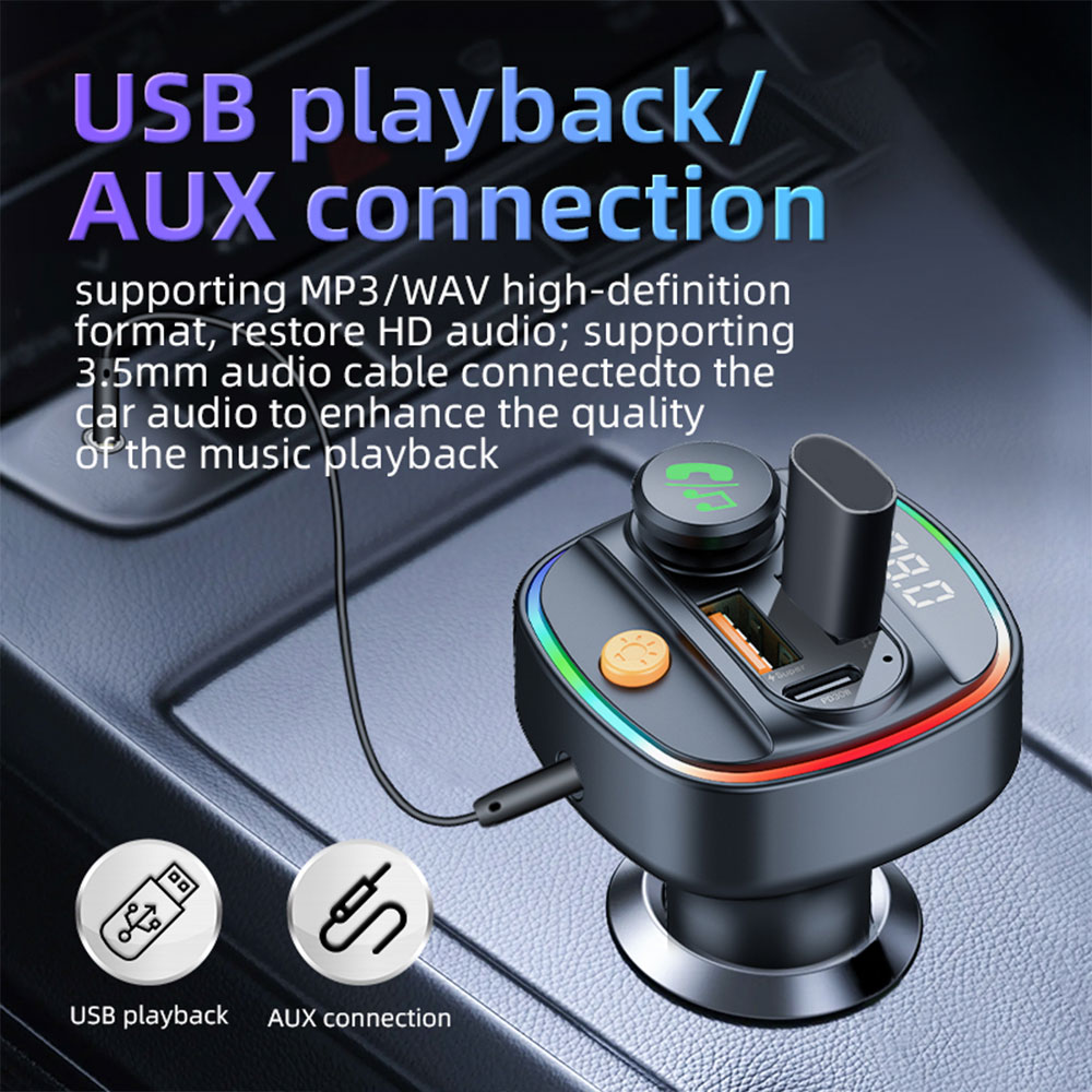 Bluetooth 5,4 FM-передатчик Ha – обзор и цена Robot Bluetooth Car