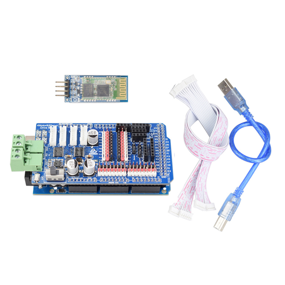 Arduino Mega2560 RC Control 4W – обзор и цена Robot Arm Kit