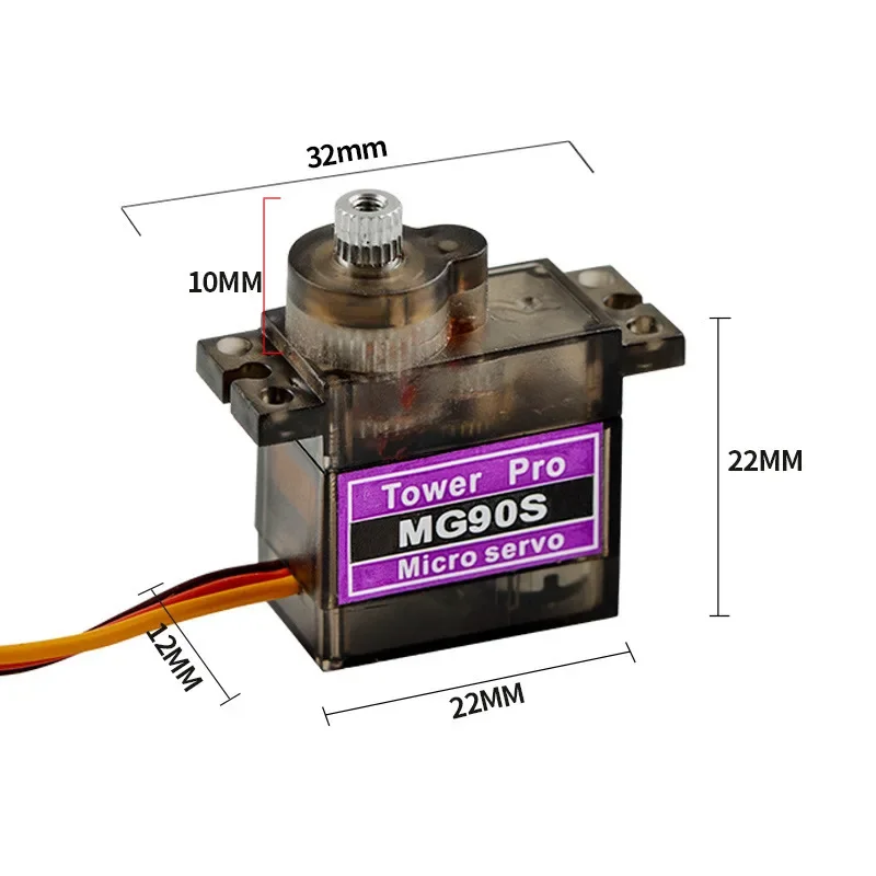 SG90/MG90S 9G микроцифровой се – обзор и цена Sg90 Servo