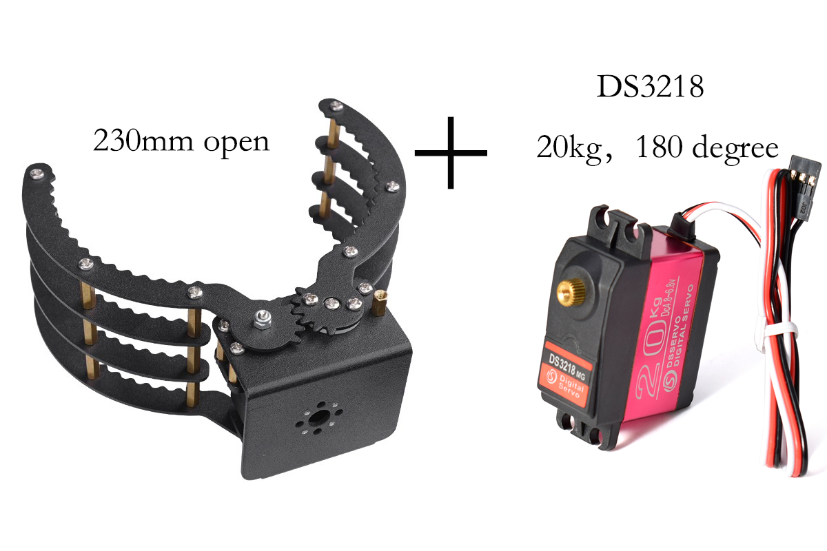 Механические захваты с отверст – обзор и цена Robot Gripper Claw