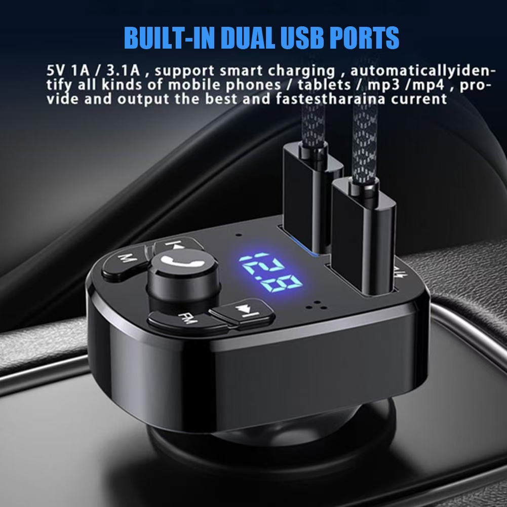 Автомобильный FM-передатчик 5, – обзор и цена Robot Bluetooth Car