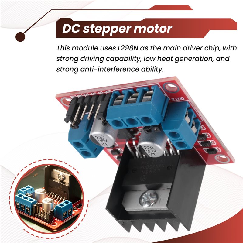 Модуль AED7-L298N, плата драйв – обзор и цена L298N Module